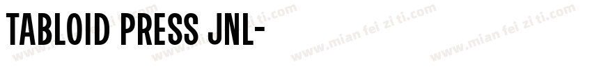 Tabloid Press JNL字体转换